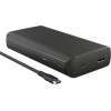 Trust Laro Power Bank 20000mAh 65W με Θύρα USB-A και Θύρα USB-C Quick Charge 3.0 23892 Μαύρο
