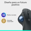 Logitech Ergo M575S Ασύρματο Bluetooth Ποντίκι με Trackball Graphite (910-007029)