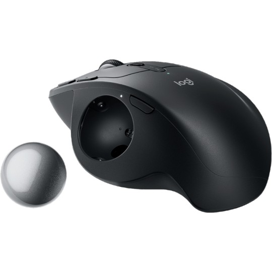 Logitech MX Ergo S Ασύρματο Ποντίκι με Trackball Μαύρο (910-007260)