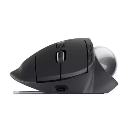 Logitech MX Ergo S Ασύρματο Ποντίκι με Trackball Μαύρο (910-007260)