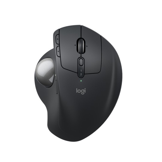 Logitech MX Ergo S Ασύρματο Ποντίκι με Trackball Μαύρο (910-007260)