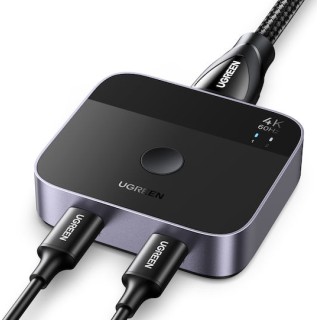 Ugreen USB 2.0 Hub 2 Θυρών με σύνδεση USB-C