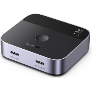 Ugreen USB 2.0 Hub 2 Θυρών με σύνδεση USB-C