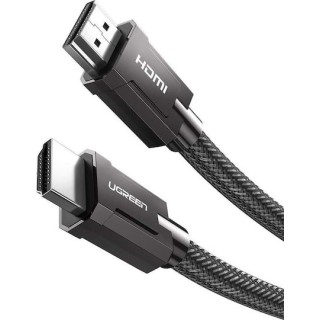 Ugreen HDMI 2.1 Braided Cable HDMI male - HDMI male 2m Μαύρο 70321 Ugreen HDMI 2.1 Braided Cable HDMI male - HDMI male 2m Μαύρο 70321