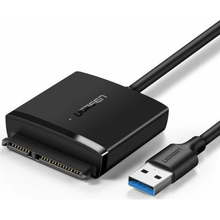 Ugreen USB 3.0 to SATA Hard Drive Adapter Black (60561)