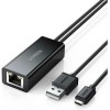 Ugreen Micro Usb 2.0 To 1 Fast Ethernet Black 30985