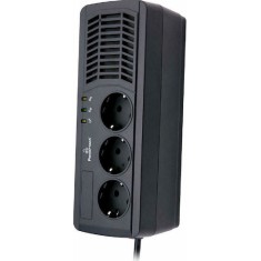 Powertech PT-AVR1000I Compact Σταθεροποιητής Τάσης 1000VA με 3 Πρίζες Ρεύματος
