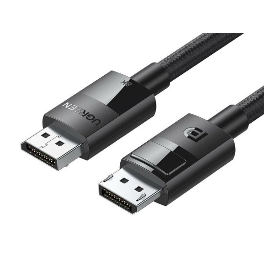 Ugreen Cable DisplayPort male DisplayPort male 2m Μαύρο (80392)