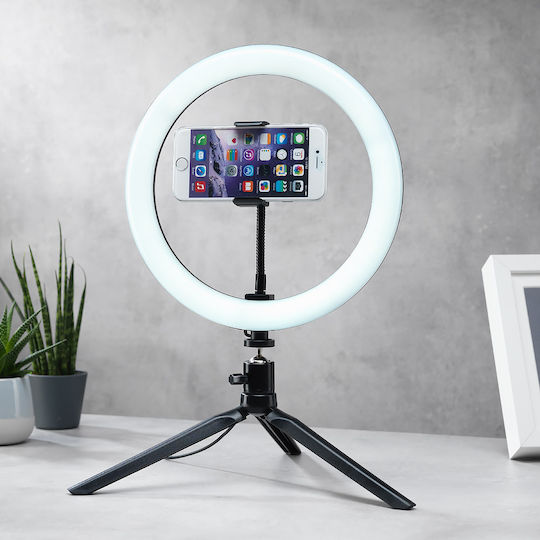 The Source Vlogging Light with Tripod White 10'(85460)