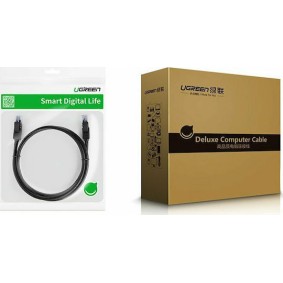 Ugreen U/UTP Cat.6 Καλώδιο Δικτύου Ethernet 5m Μαύρο 1τμχ 20162