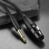 Ugreen Cable XLR female - 6.3mm male Μαύρο 2m (20719)