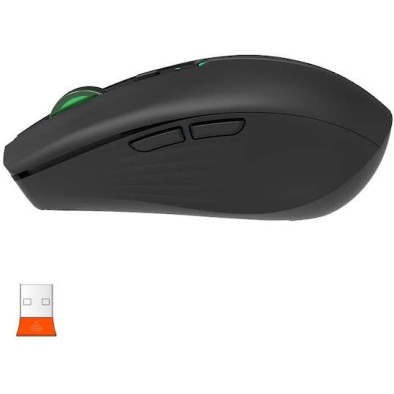 Meetion BTM002 Ασύρματο Ποντίκι Bluetooth (Μαύρο)