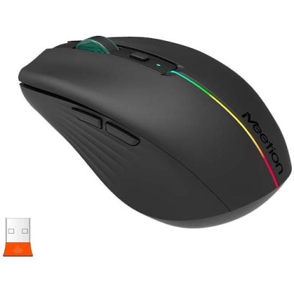 Meetion BTM002 Ασύρματο Ποντίκι Bluetooth (Μαύρο)