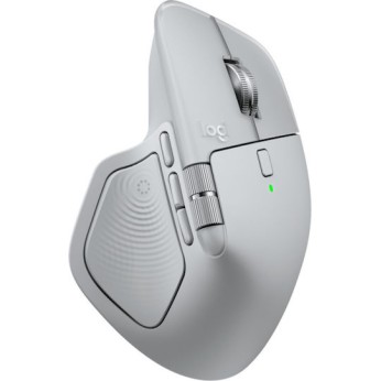 Logitech MX Master 4 for Mac Wireless Mouse White Silver 910-007563