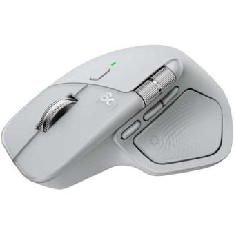 Logitech MX Master 4 for Mac Wireless Mouse White Silver 910-007563