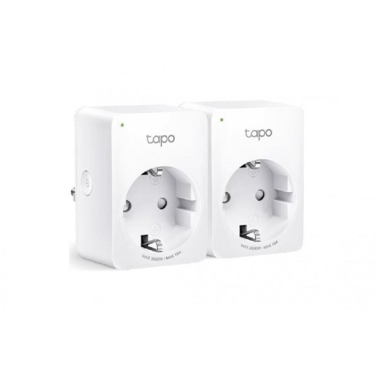 TP-LINK Tapo P110 2-Pack v1.2 Smart Single Socket (2-Pack)