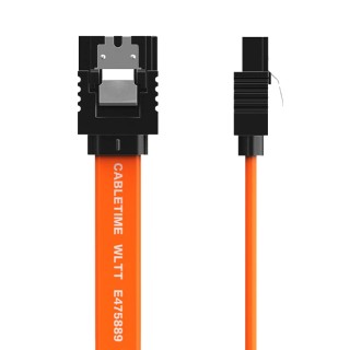 Cabletime to Cable 50cm Orange CT-SATA3-B0.5