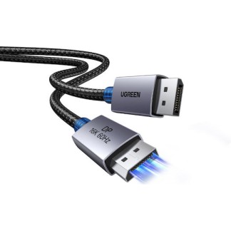 Ugreen DP131 Cable DisplayPort 2.1 male 16K/60Hz 1m (55567) Black 