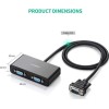 UGREEN VGA Splitter 20918 1PC σε 2 οθόνες