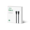 UGREEN Καλώδιο HDMI M/M 8K/60Hz HD140 80405 5m Μαύρο