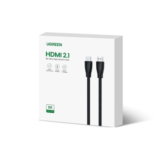 UGREEN Καλώδιο HDMI M/M 8K/60Hz HD140 80405 5m Μαύρο