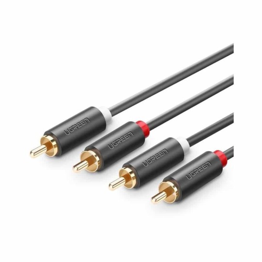 Ugreen Cable 2x RCA male - 2x RCA male 3m (10519)