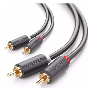 Ugreen Cable 2x RCA male - 2x RCA male 3m (10519)