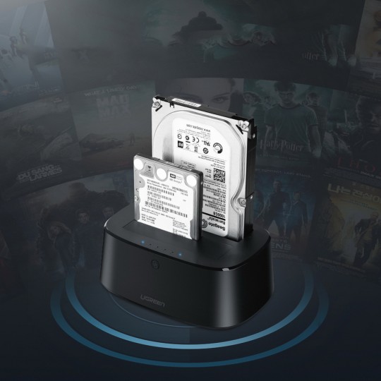 UGREEN CM198 50857 Docking Station 3.5"/2.5" SATA USB 3.0