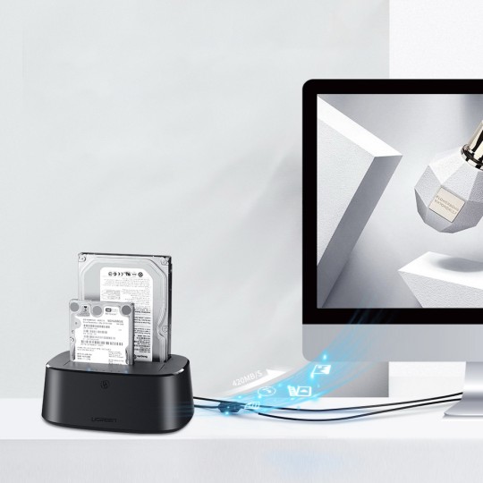 UGREEN CM198 50857 Docking Station 3.5"/2.5" SATA USB 3.0