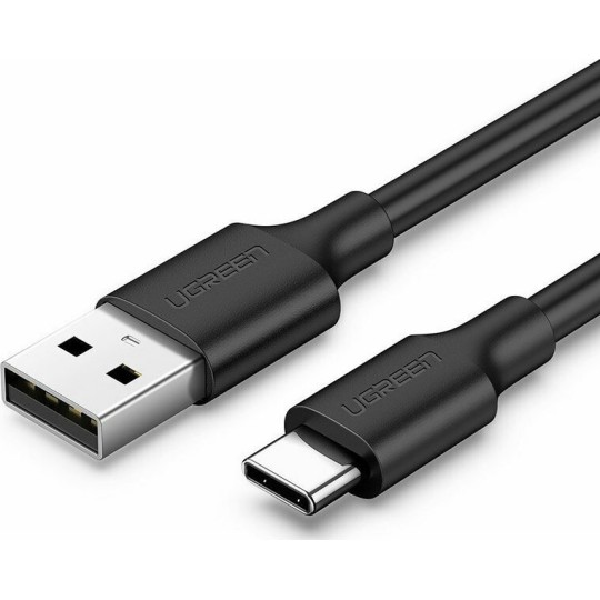 UGREEN US287 60118 Καλώδιο Φόρτισης USB σε USB-C 2m Μαύρο