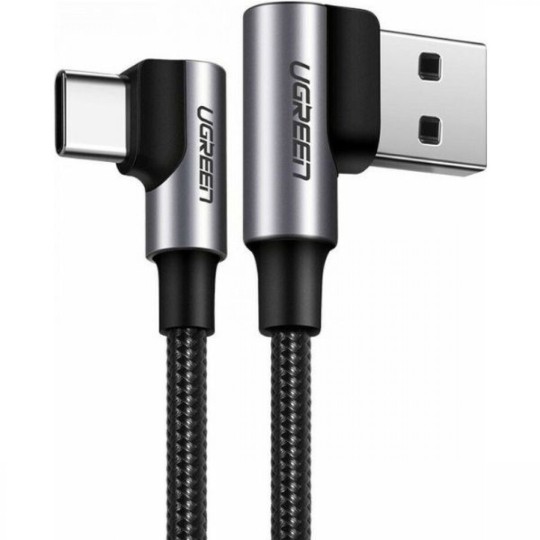 UGREEN US176 20856 Καλώδιο Φόρτισης USB σε USB-C 1m Γκρί UGREEN US176 20856 Καλώδιο Φόρτισης USB σε USB-C 1m Γκρί