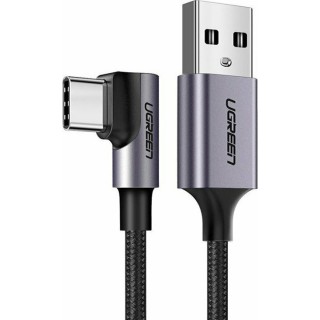 UGREEN US284 70255 Καλώδιο Φόρτισης USB σε USB-C 3m Γκρί