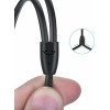 UGREEN AV116 10584 Καλώδιο Ήχου 3.5mm σε 2xRCA M/M 2m Μαύρο