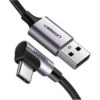 UGREEN US284 50941 Καλώδιο Φόρτισης USB σε USB-C 1m Γκρί
