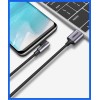 UGREEN US284 50941 Καλώδιο Φόρτισης USB σε USB-C 1m Γκρί