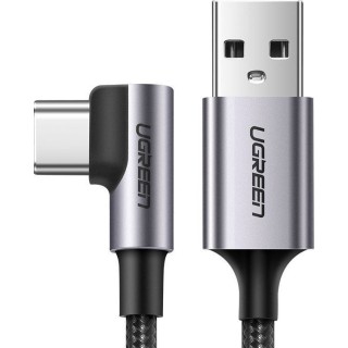 UGREEN US284 50941 Καλώδιο Φόρτισης USB σε USB-C 1m Γκρί