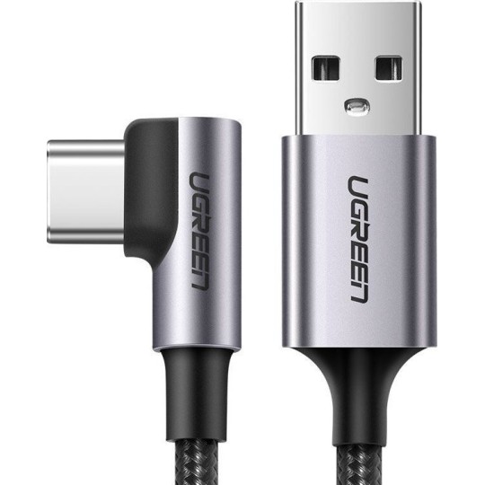 UGREEN US284 50941 Καλώδιο Φόρτισης USB σε USB-C 1m Γκρί