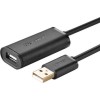 UGREEN US121 10321 Καλώδιο USB 2.0 Repeater 10m Μαύρο
