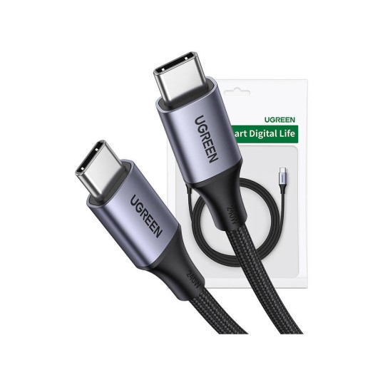 UGREEN US535 Καλώδιο Φόρτισης 15311 USB-C to USB-C PD 240W 1m
