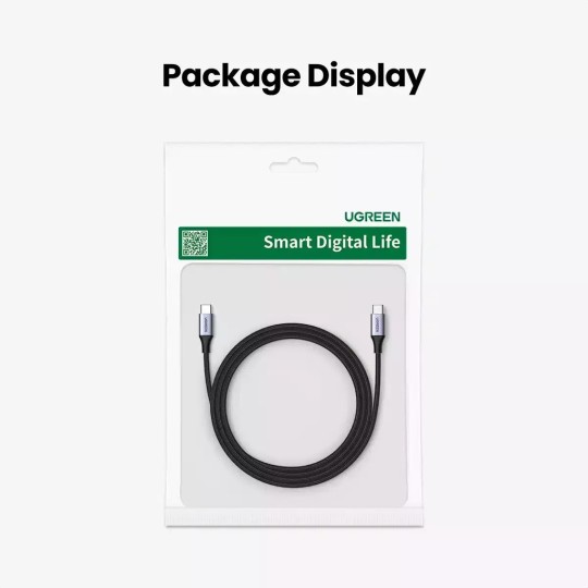 UGREEN US535 Καλώδιο Φόρτισης 15311 USB-C to USB-C PD 240W 1m