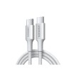 UGREEN L502 65256 Καλώδιο Φόρτισης USB-C σε USB-C PD 100W 2m Γκρι