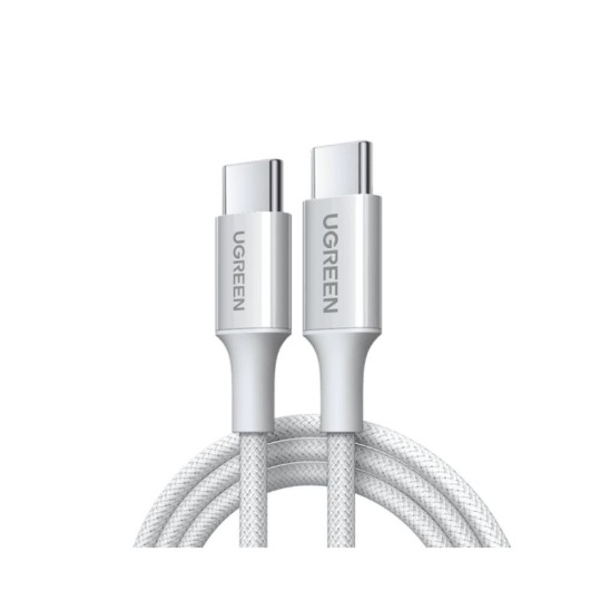 UGREEN L502 65256 Καλώδιο Φόρτισης USB-C σε USB-C PD 100W 2m Γκρι