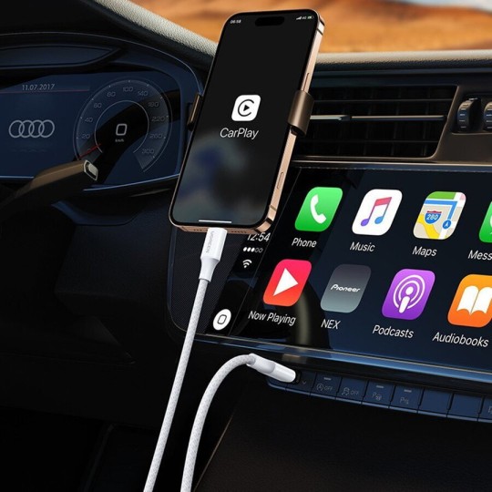 UGREEN L501 65248 Καλώδιο Φόρτισης USB-C σε USB-C PD 60W 2m Γκρι