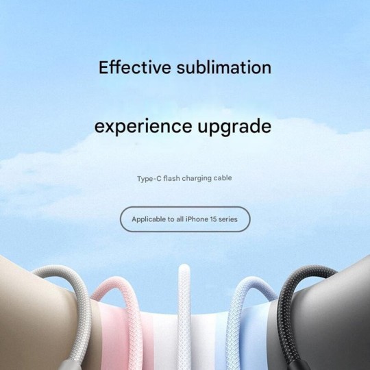 UGREEN L501 65248 Καλώδιο Φόρτισης USB-C σε USB-C PD 60W 2m Γκρι