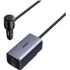 UGREEN EC706 35571 Φορτιστής Αυτοκινήτου GaN PD 150W 2 Θέσεων Γκρί