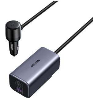 UGREEN EC706 35571 Φορτιστής Αυτοκινήτου GaN PD 150W 2 Θέσεων Γκρί