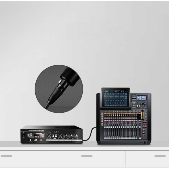 UGREEN AV130 20708 Kαλώδιο Ήχου XLR M/F 1m