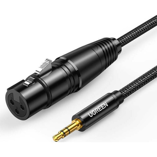 UGREEN AV182 20244 Kαλώδιο Ήχου XLR σε 3.5mm F/M 2m