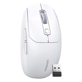 UGREEN MU103 15629 Ασύρματο Ποντίκι 2.4GHz/BT Λευκό