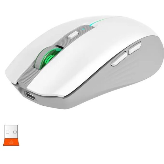 Meetion BTM002 Ασύρματο Ποντίκι Bluetooth (Γκρι)